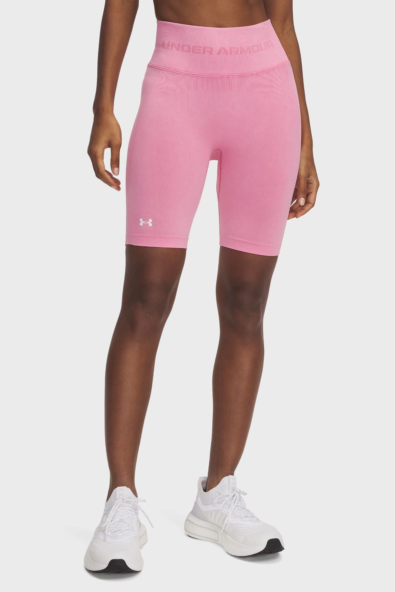 Женские розовые велосипедки Vanish Seamless Washed Short Розовый L Under Armour 1388115-681 Женские розовые велосипедки Vanish Seamless Washed Short Розовый L Under Armour 1388115-681