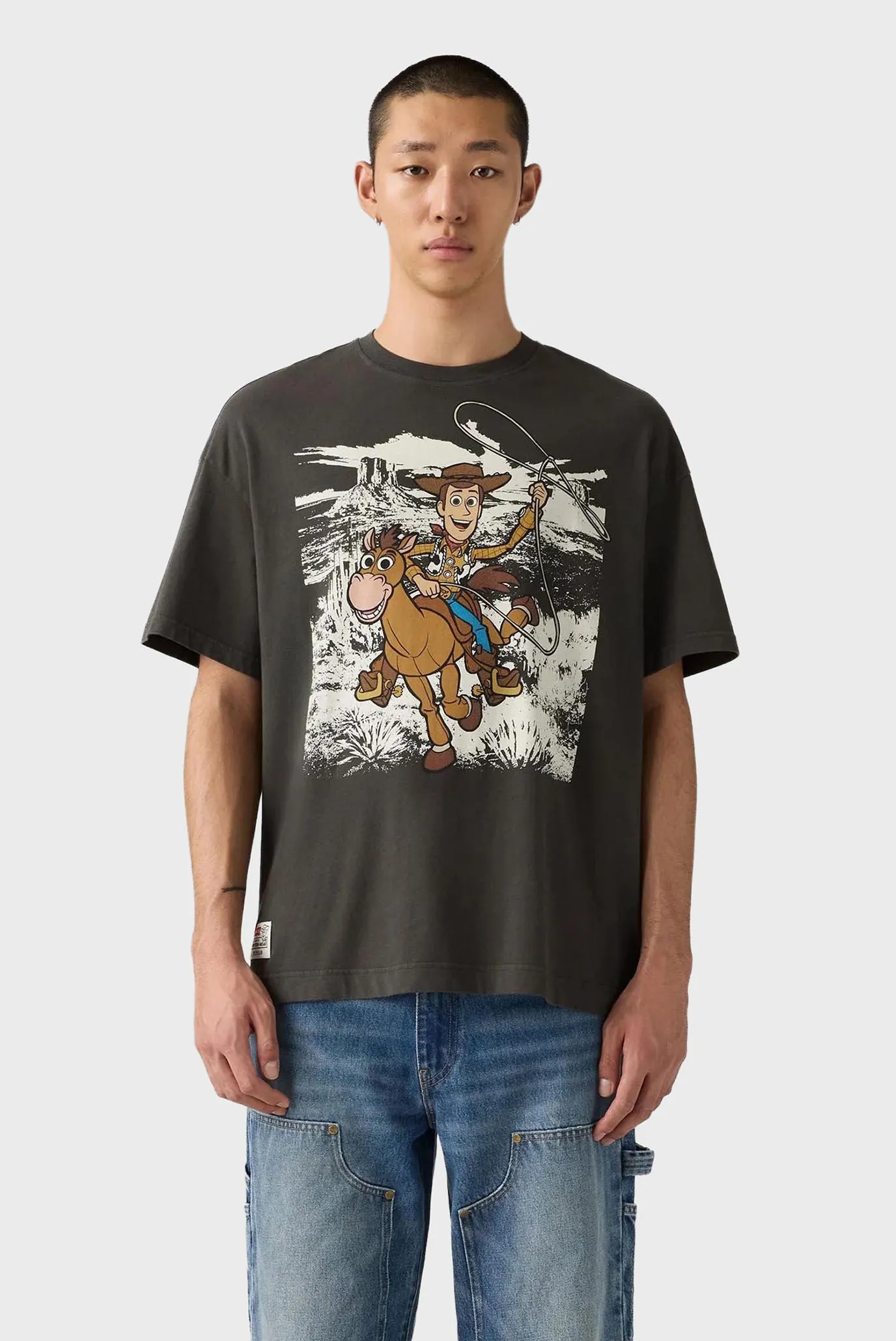Мужская темно-серая футболка Levi's® x Toy Story 2