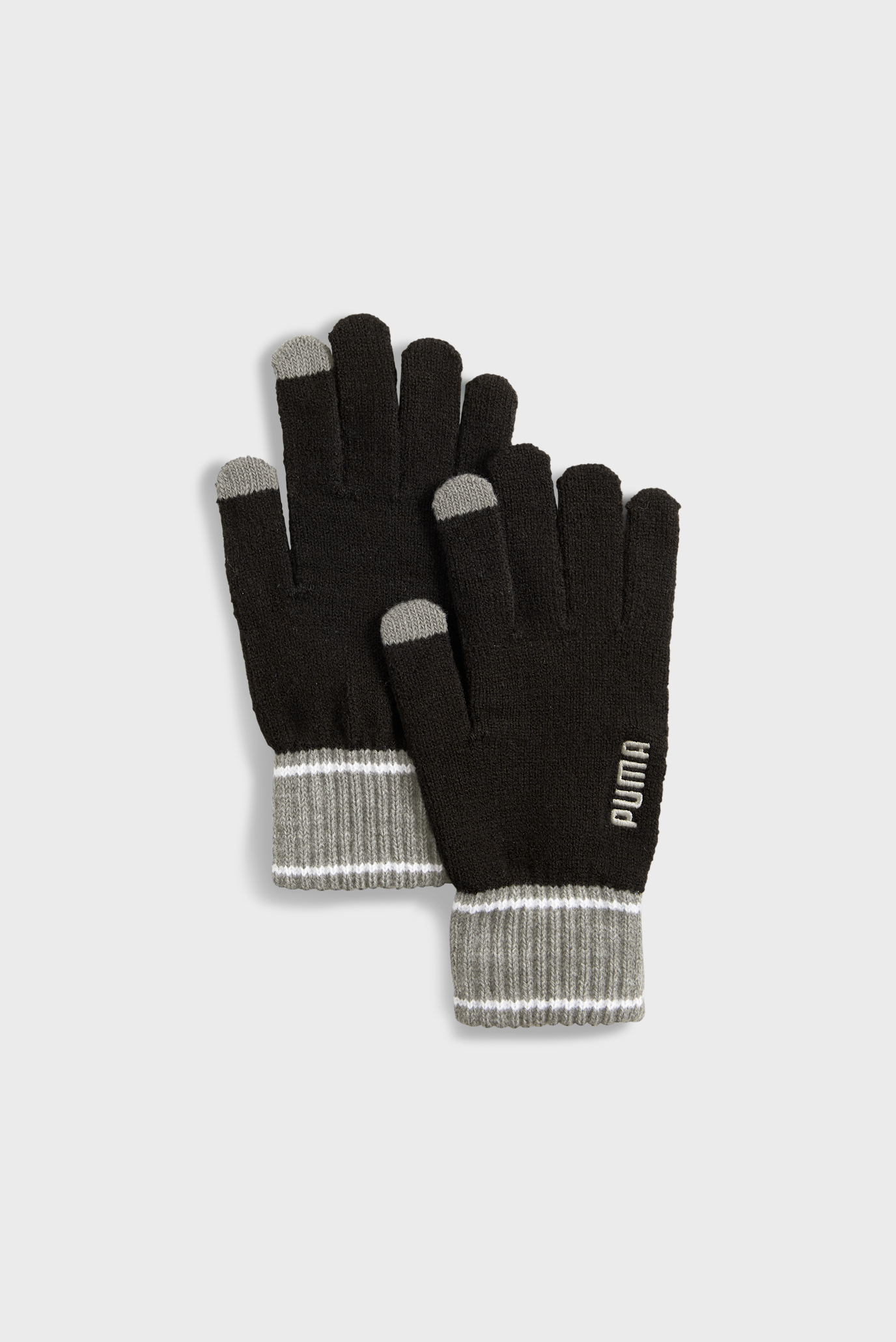 Черные перчатки Knitted Gloves 1