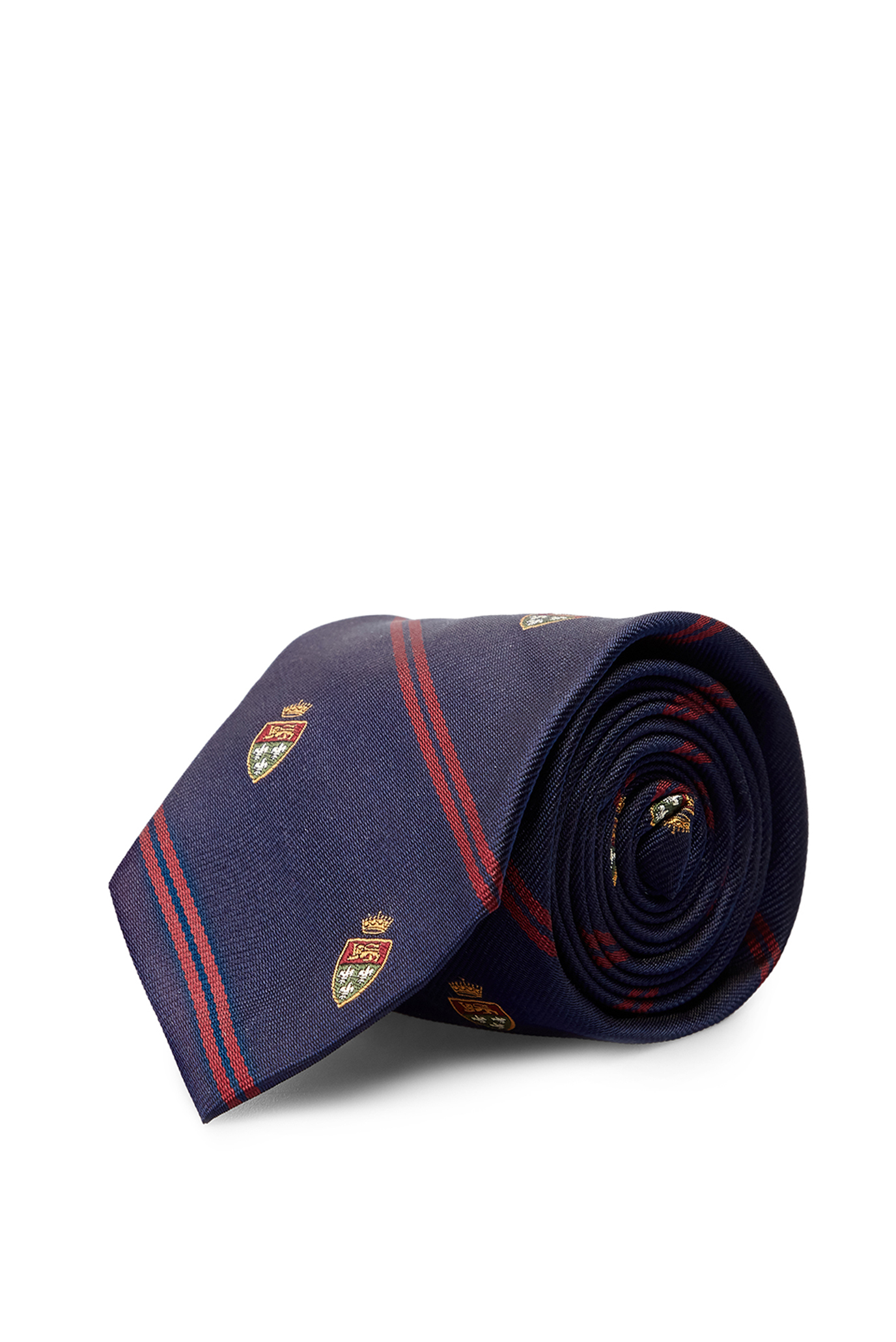 Мужской синий шелковый галстук 1