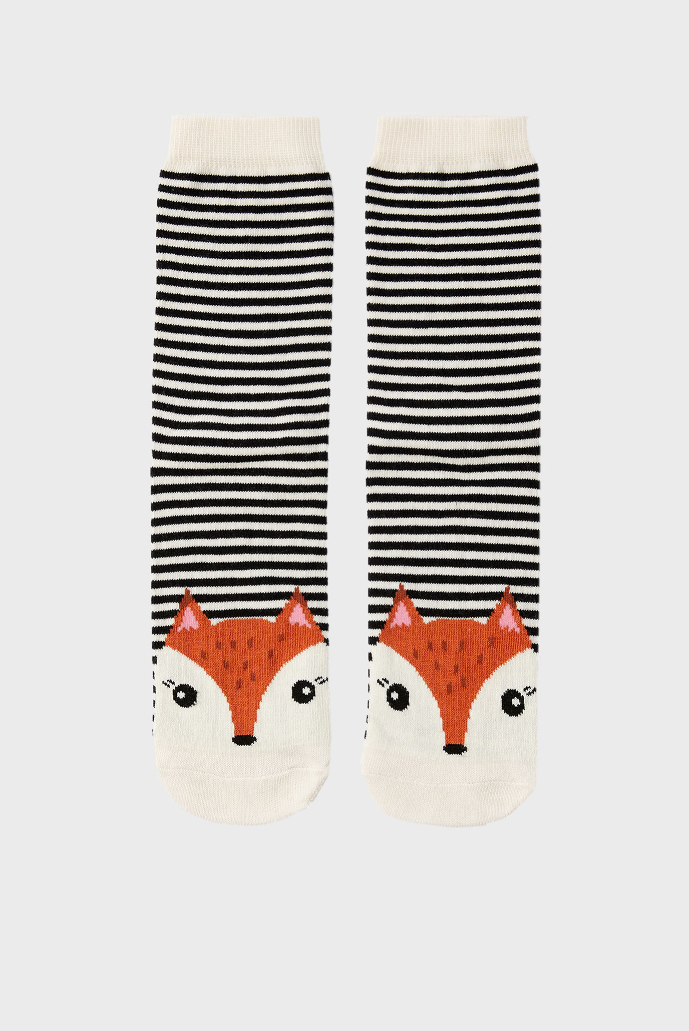 Жіночі шкарпетки у смужку FIONA FOX FACE SOCK 1