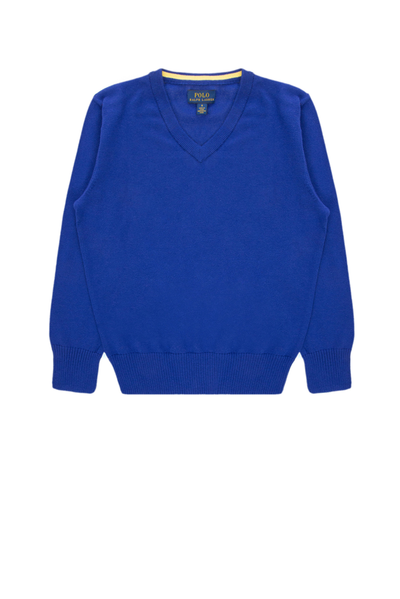 Дитячий синій светр 1