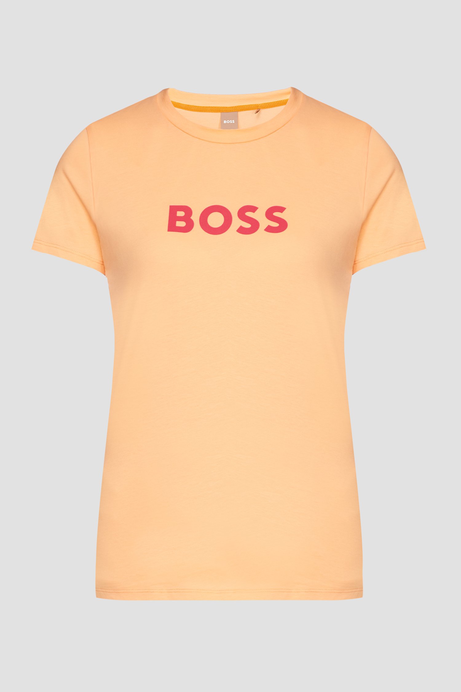 Женская оранжевая футболка 1