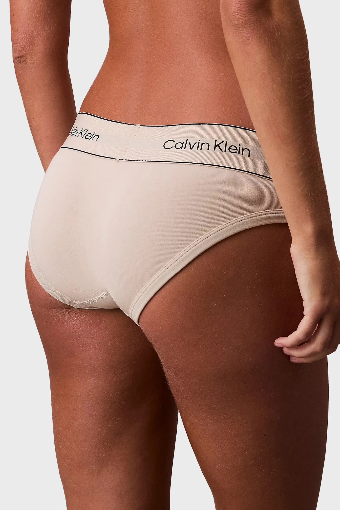 Женские бежевые трусики BIKINI 4