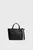 Женская черная сумка TH LOGOTAPE MINI