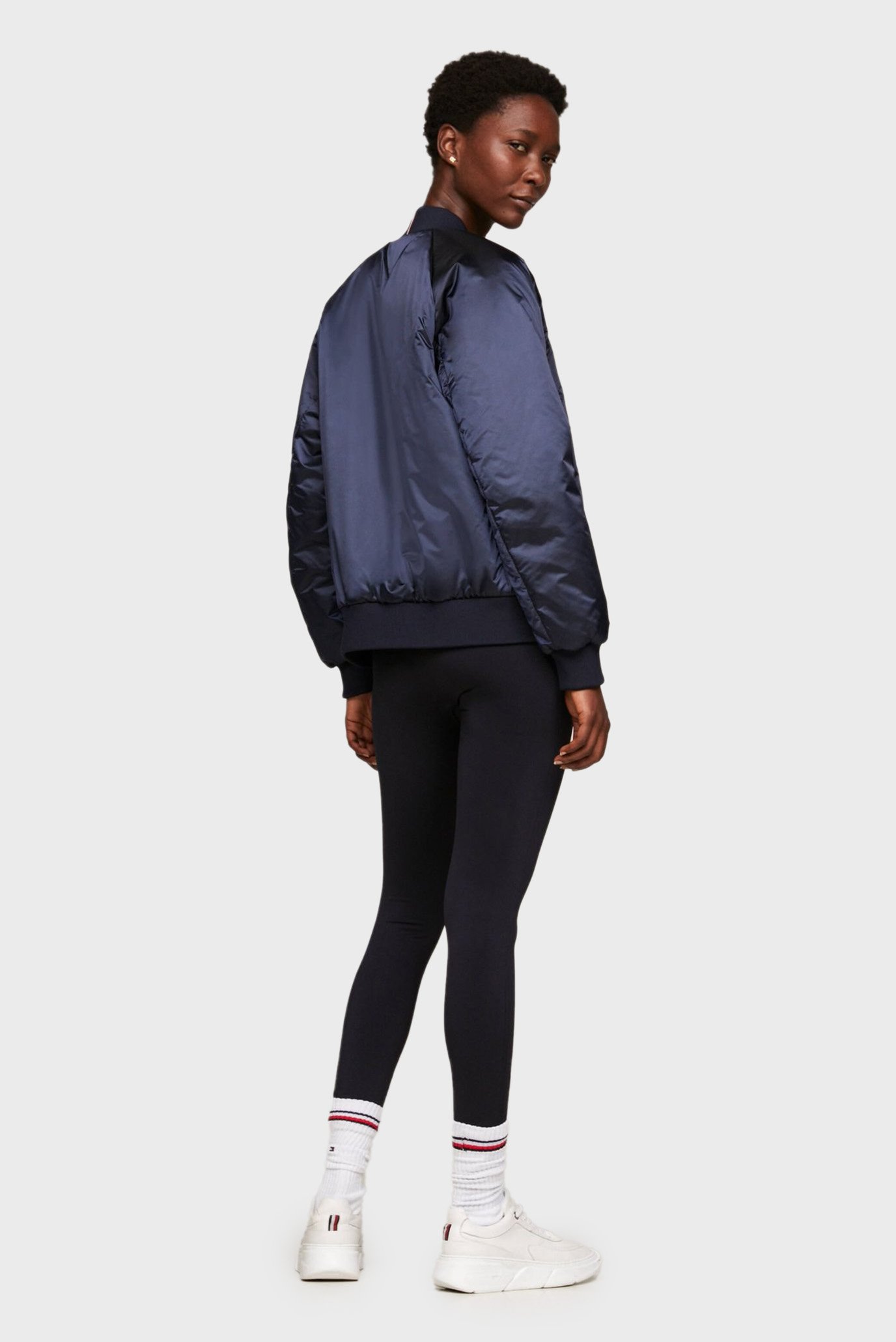 新品未使用TiNY KLASH Low Flash Blue Bomber MINUS -【Slash Seam Flight(NOIR)(AGED BLACK)】マイナス