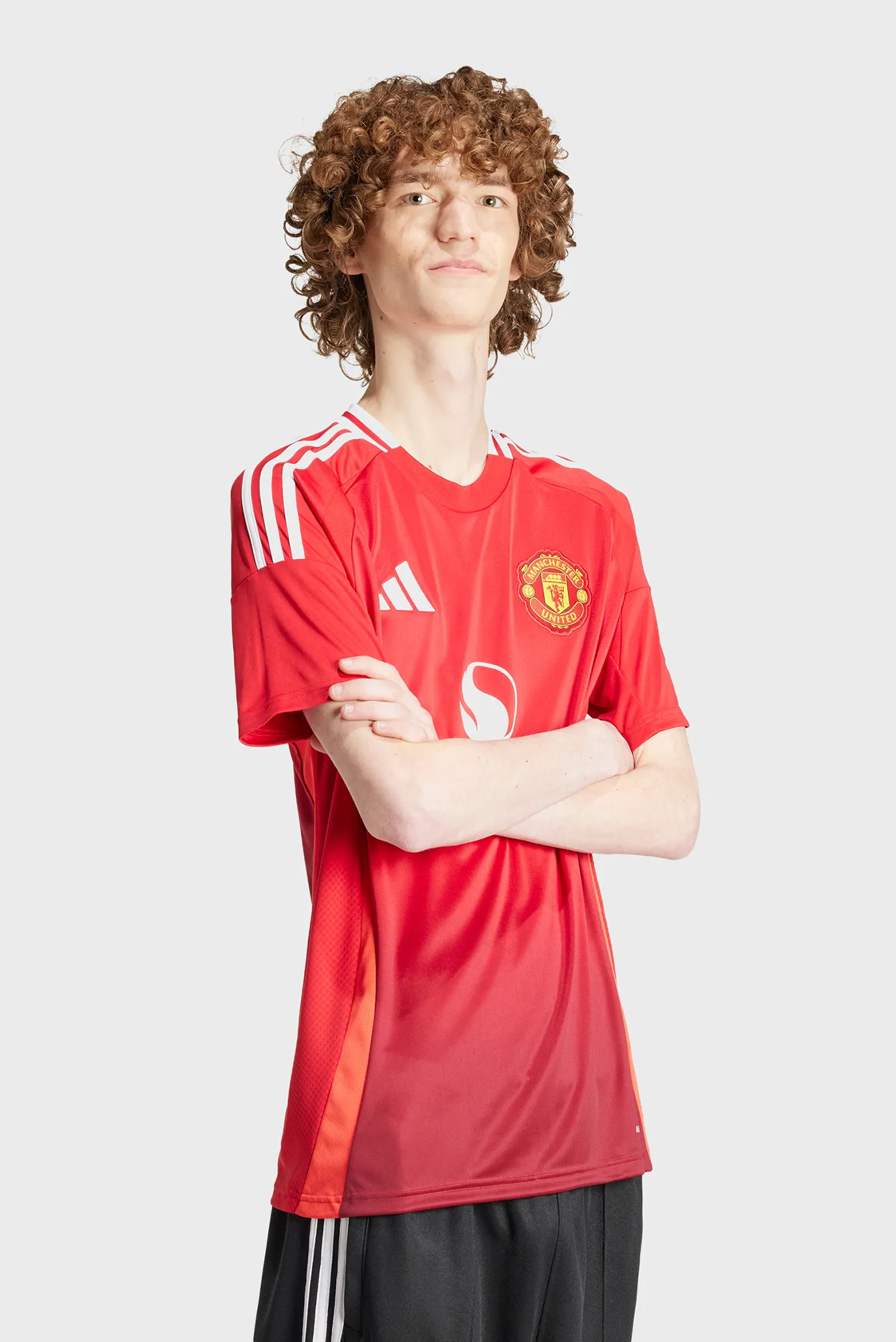 Мужская красная футболка Manchester United 24/25 Home 2