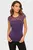 Женский фиолетовый топ