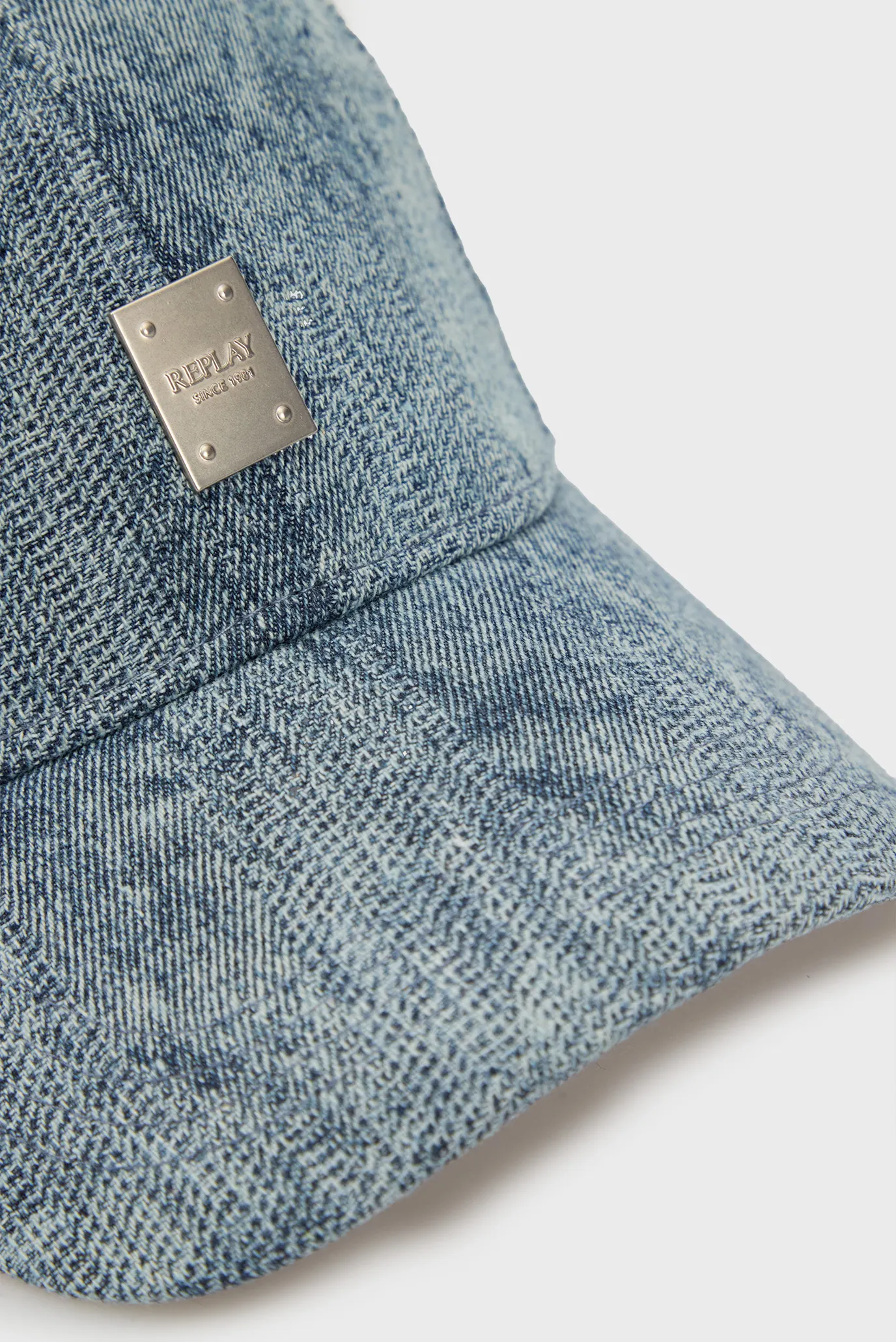 Жіноча синя джинсова кепка 3