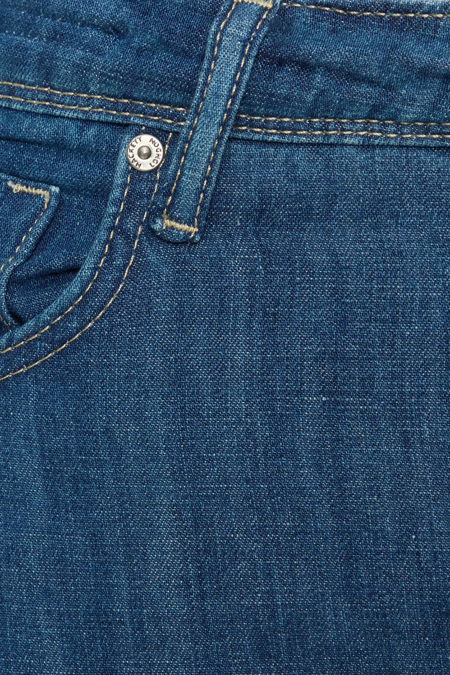 Мужские синие джинсы 3