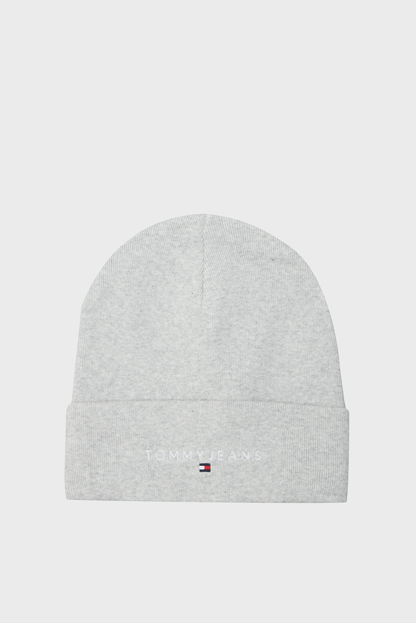 Чоловіча сіра шапка TJM LINEAR LOGO BEANIE 1