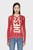 Жіночий червоний вовняний пуловер M-ARITA