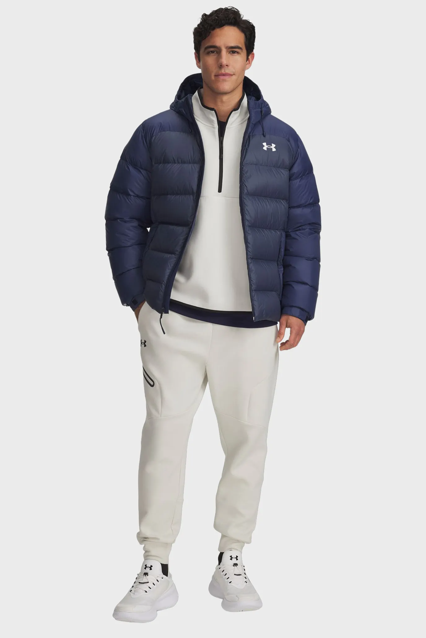 Чоловіча темно-синя куртка UA Sportswear Down Jkt 2