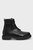 Мужские черные кожаные ботинки PREMIUM CASUAL CHUNKY LTH BOOT