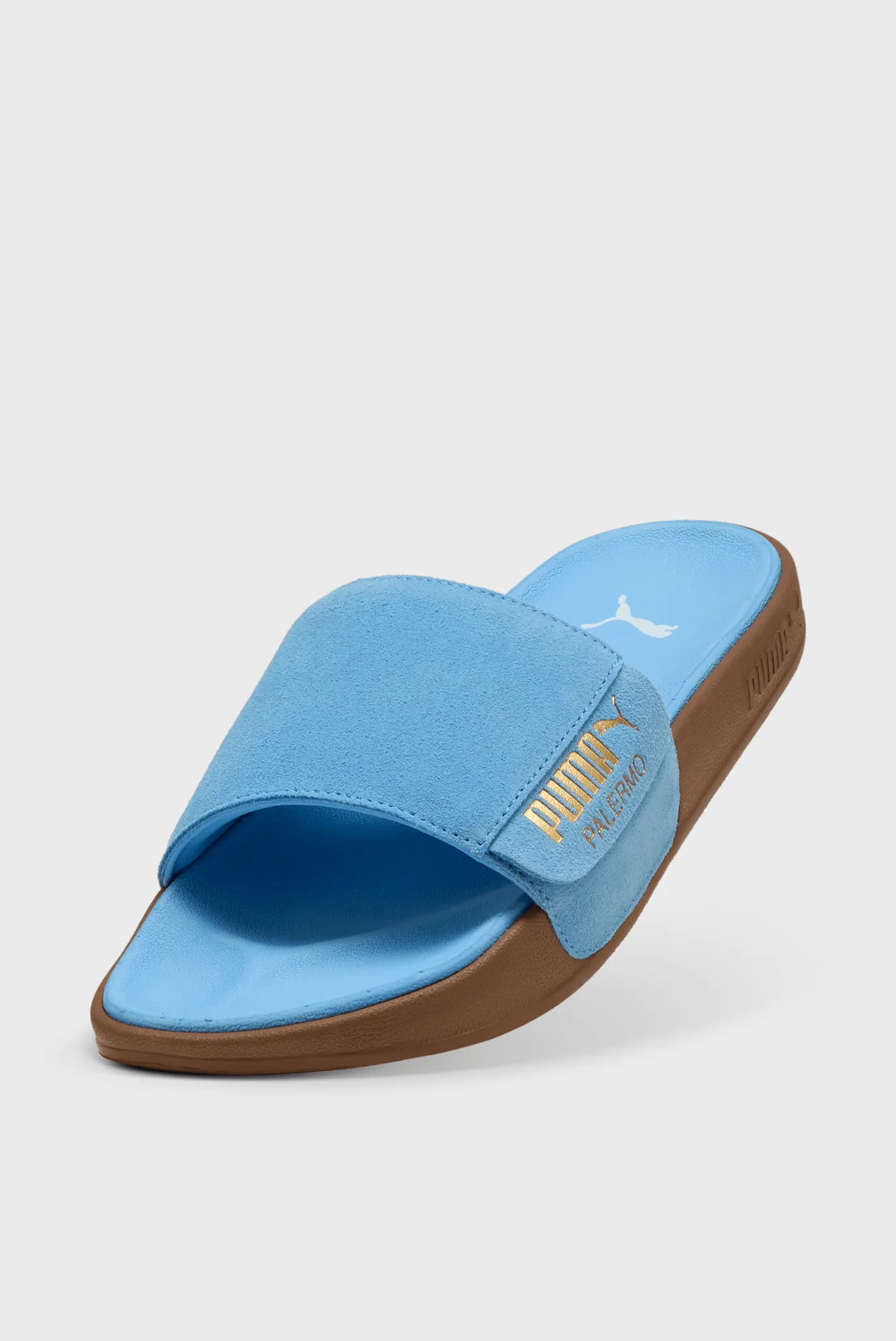 Блакитні замшеві слайдери Leadcat 2.0 Palermo Foil Slides Unisex 5