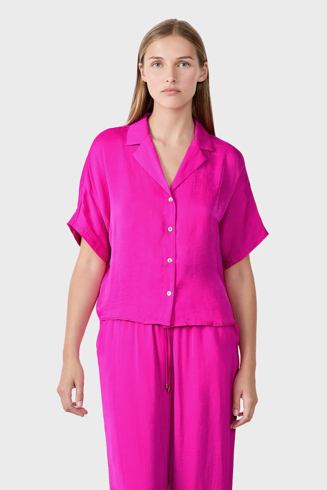 Жіноча малинова сорочка CHEETA 5