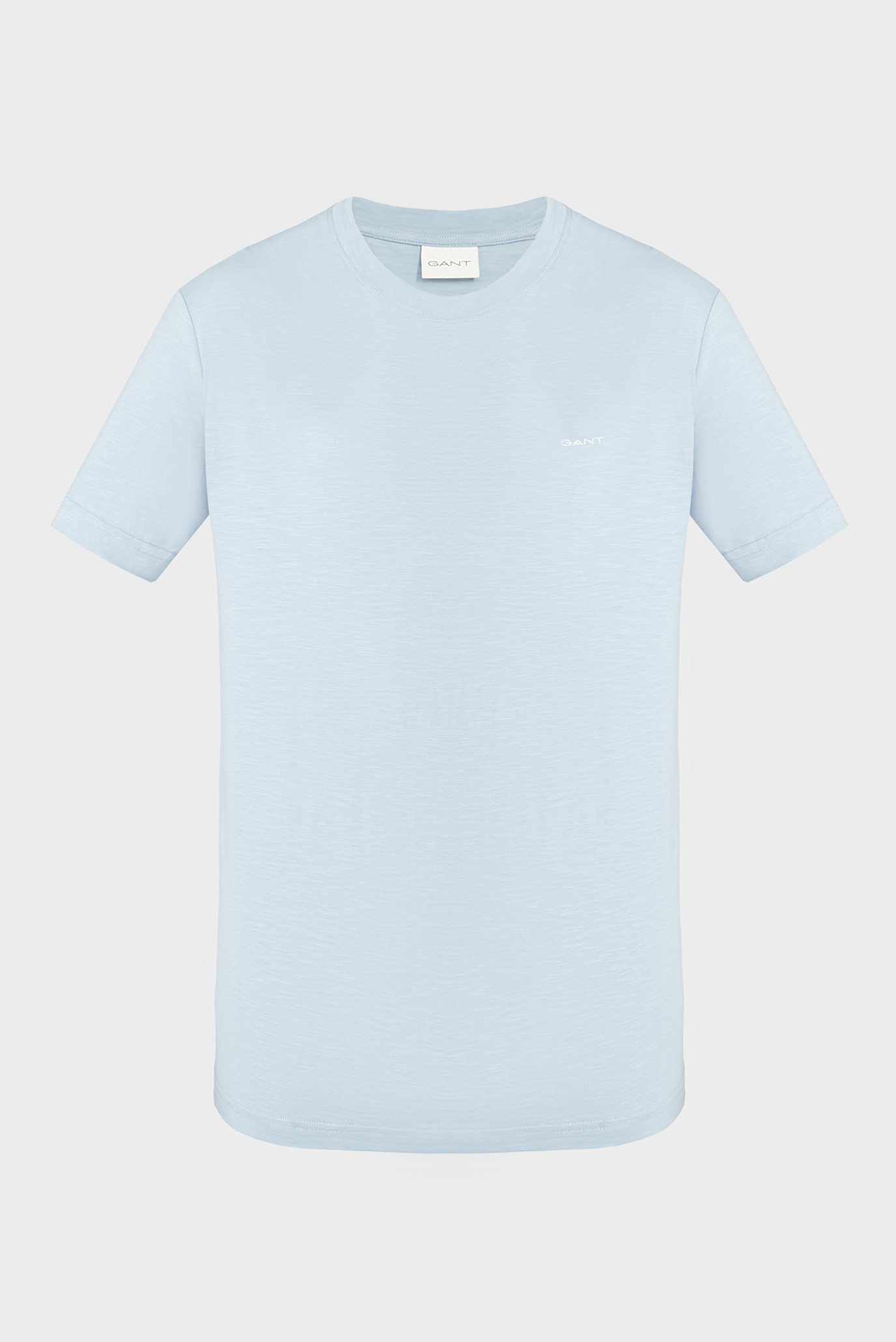 Чоловіча блакитна футболка SLUB TEXTURE SS 1