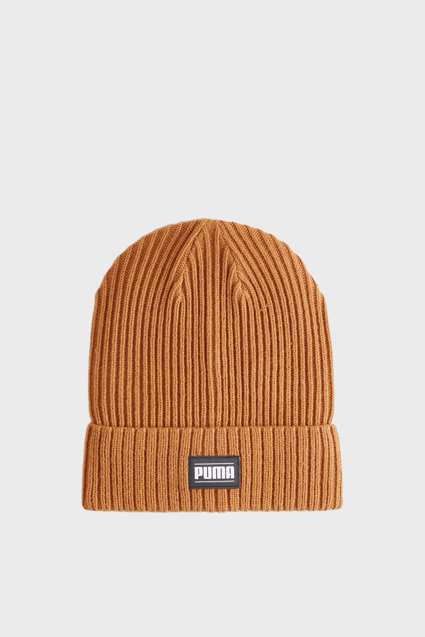 Руда шапка Classic Cuff Ribbed Beanie 1