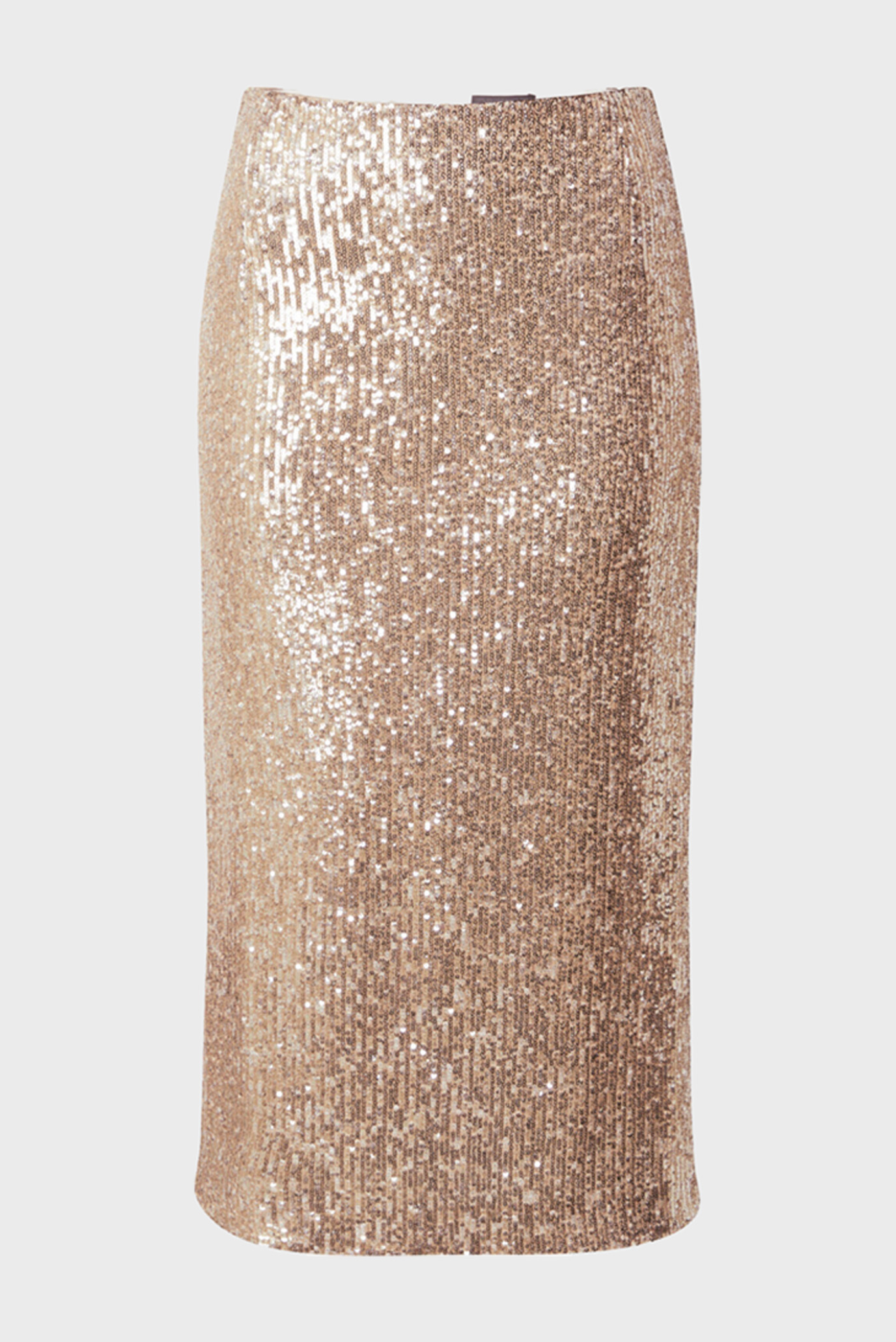 Женская золотистая юбка SODANA 1