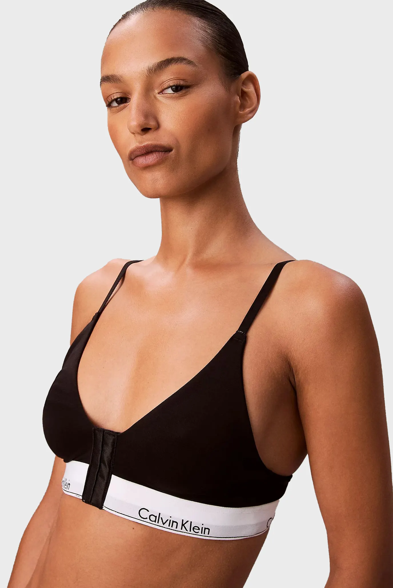 Женский черный бюстгальтер LIGHTLY LINED TRIANGLE 4