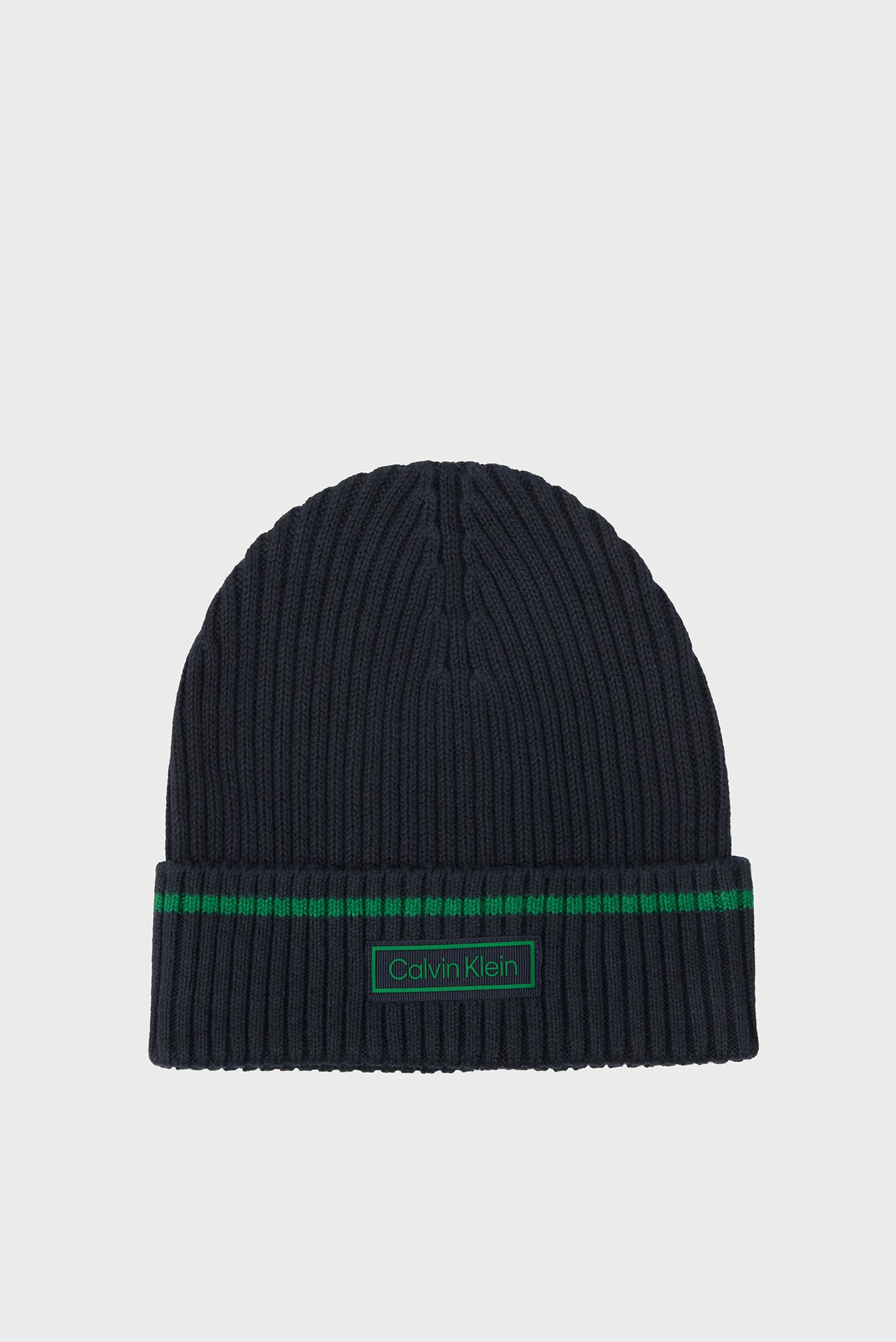 Мужская темно-синяя шапка PATCH RIB COTTON TIPPING BEANIE Синий ONESIZE Calvin Klein LV04D8054G Мужская темно-синяя шапка PATCH RIB COTTON TIPPING BEANIE Синий ONESIZE Calvin Klein LV04D8054G
