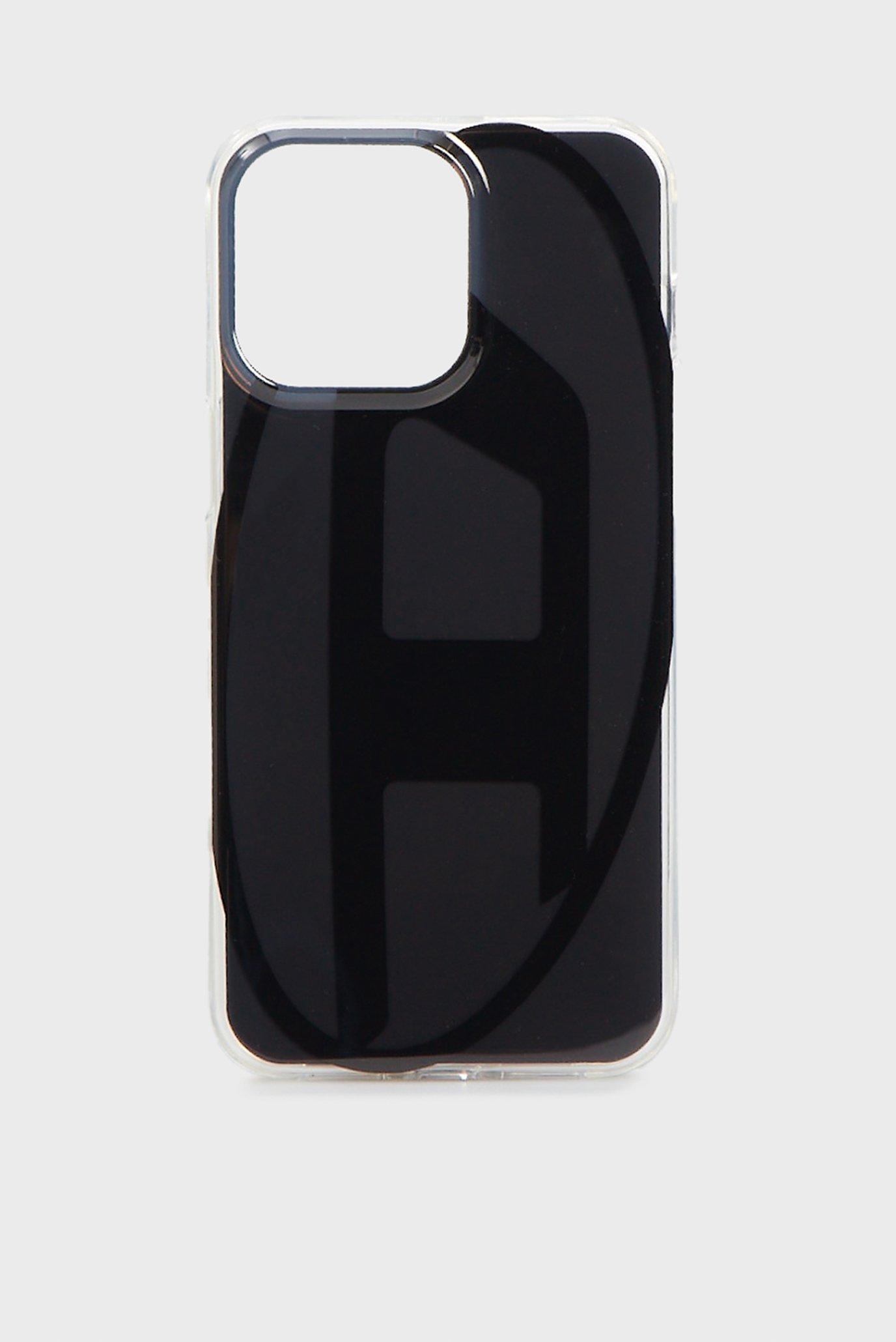 Черный чехол для телефона Diesel Oval D Case Case SS24 for iPhone 15 Pro Max 1