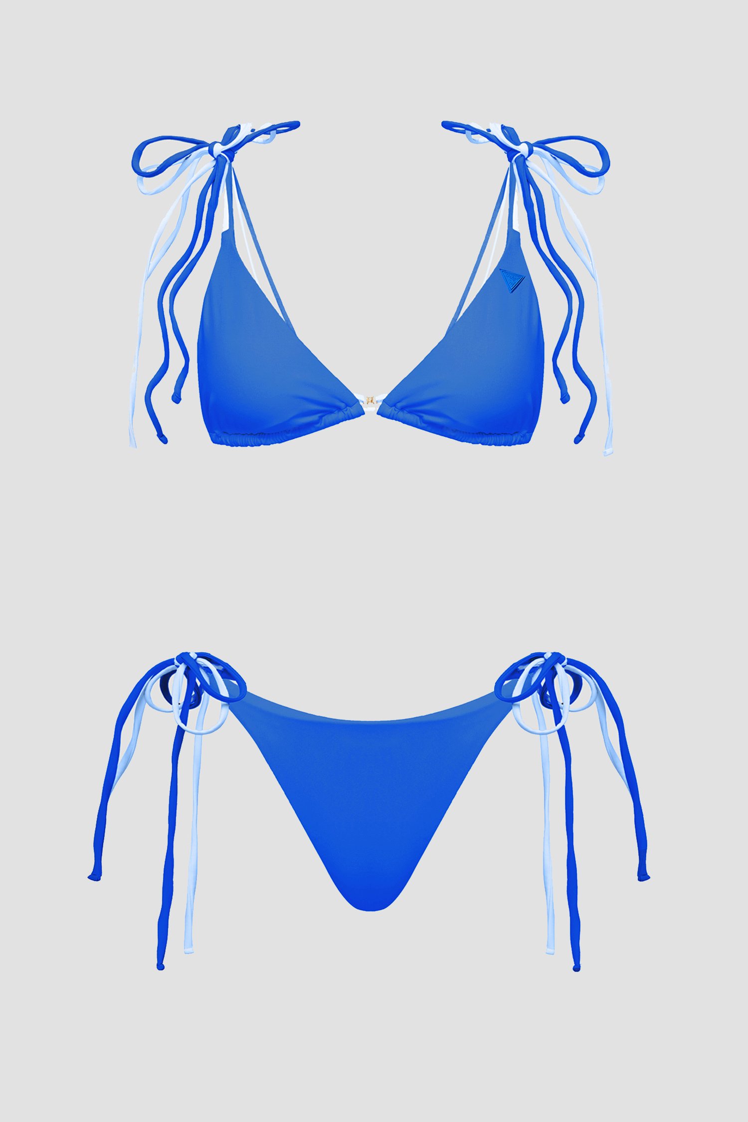 Жіночий синій купальник 1