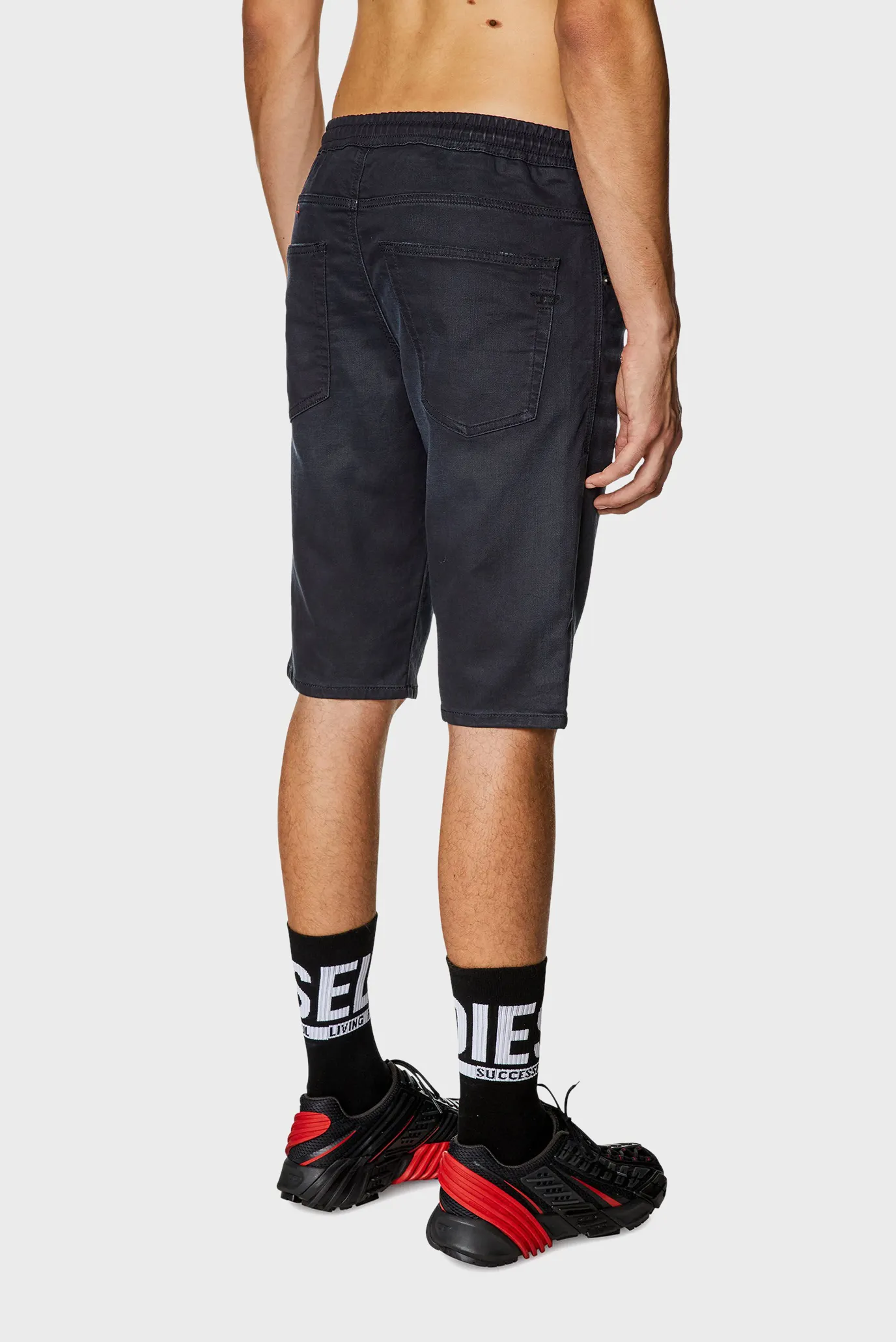 Чоловічі темно-сині джинсові шорти 2033 D-KROOLEY-SHORT JOGG CALZONCINI 3