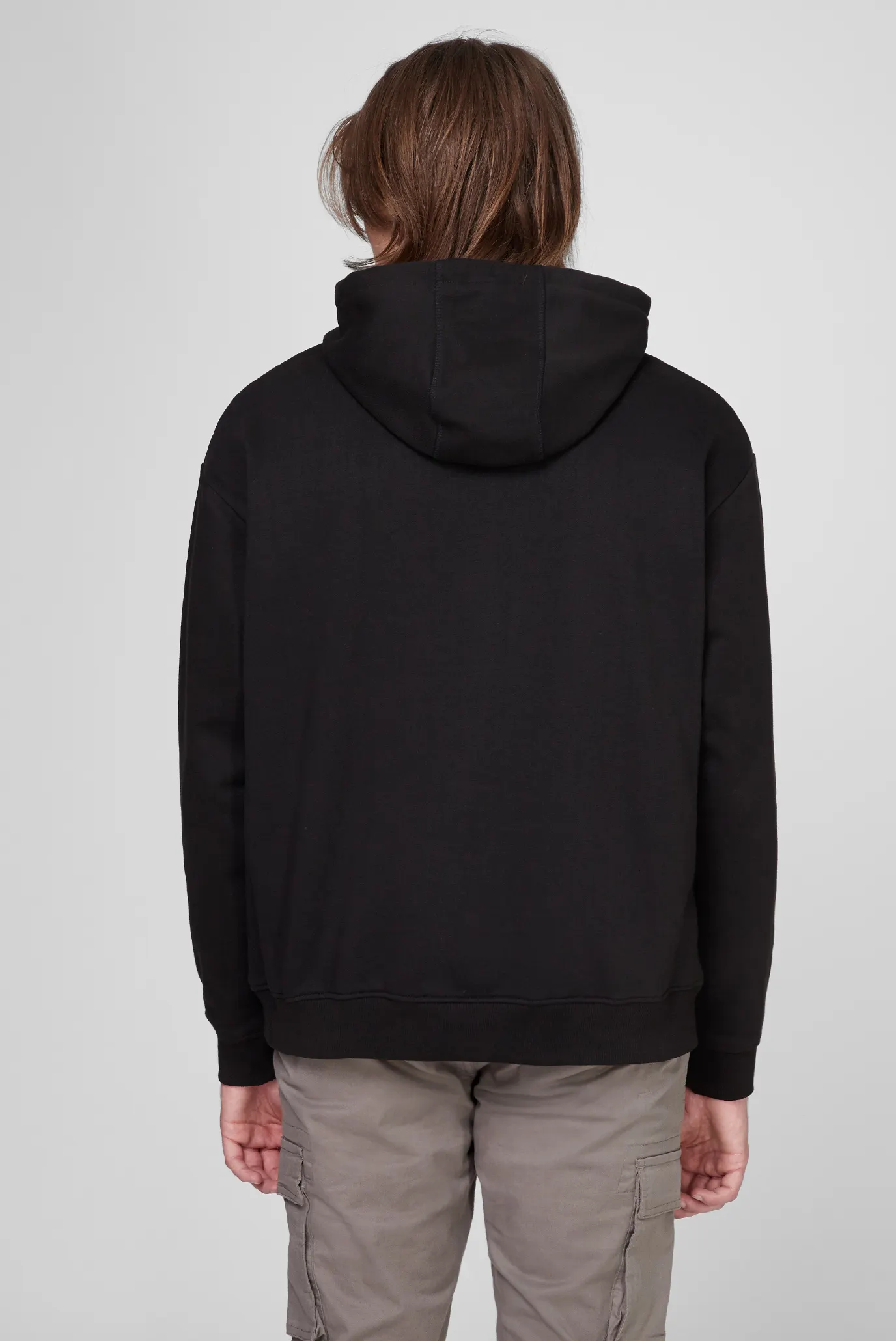 Чоловіче чорне худі DPCLEAN HOODIE 4