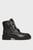 Жіночі чорні шкіряні черевики La Dominica