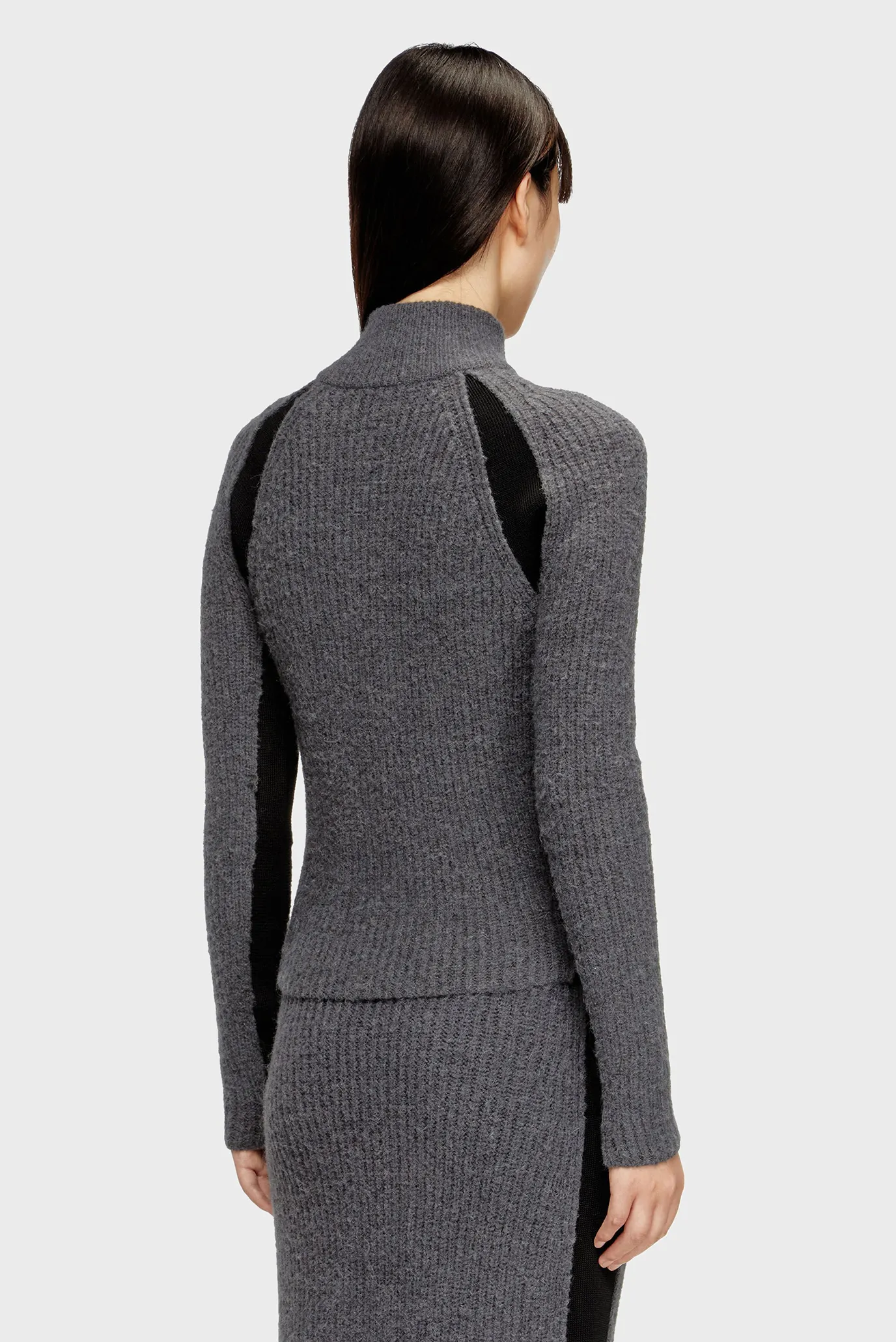 Жіночий сірий вовняний кардиган M-LOUISE 3