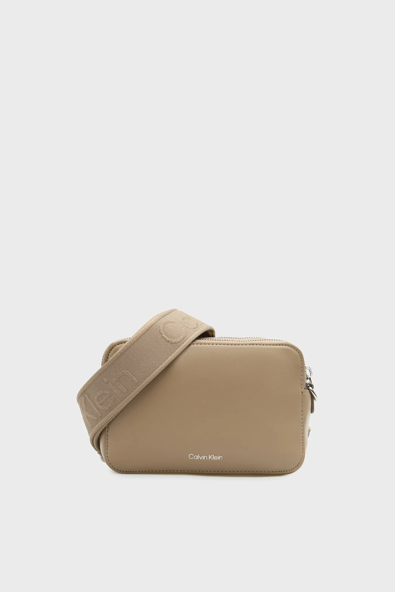 Женская бежевая сумка WEBBING Бежевый ONESIZE Calvin Klein LV04F3165G