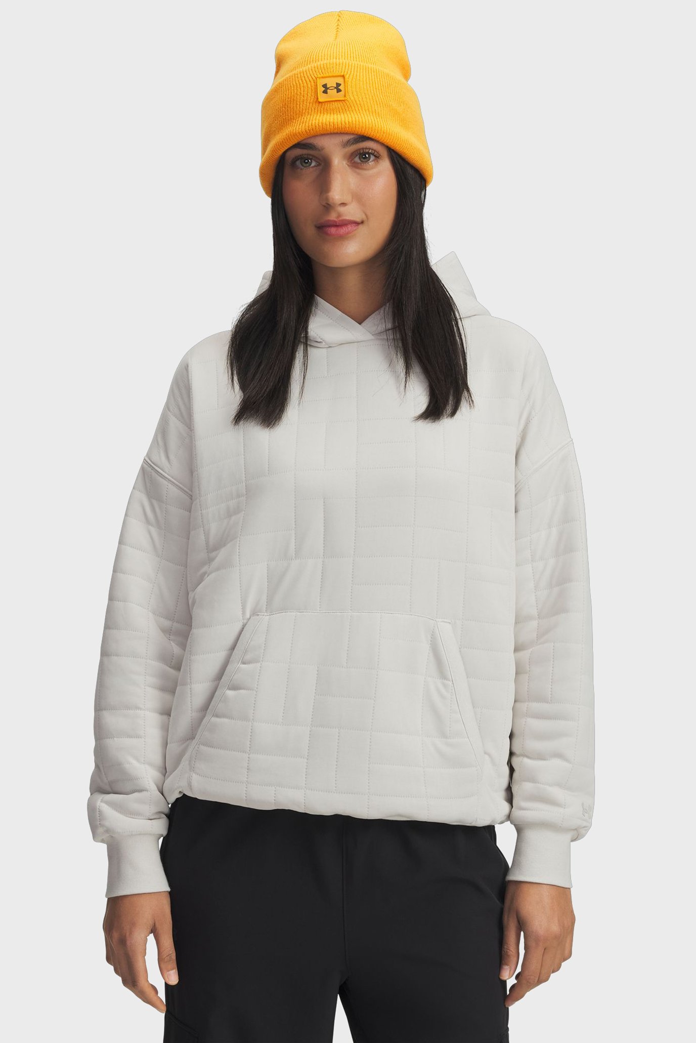 Женское белое худи Unstoppable Flc Txtr Hoodie Белый XS Under Armour 6003655-110 Женское белое худи Unstoppable Flc Txtr Hoodie Белый XS Under Armour 6003655-110
