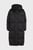 Женская черная куртка TJW LONG SATIN PUFFER