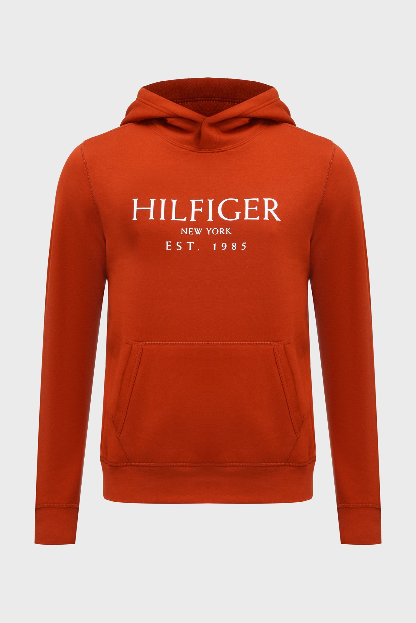 Мужское красное худи BIG HILFIGER HOODY 1