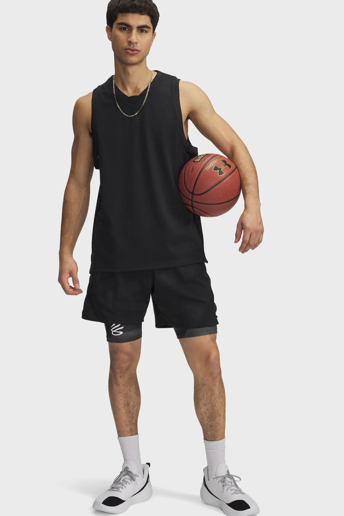Чоловічі велосипедки з візерунком UA Curry HG Prtd Shorts 2