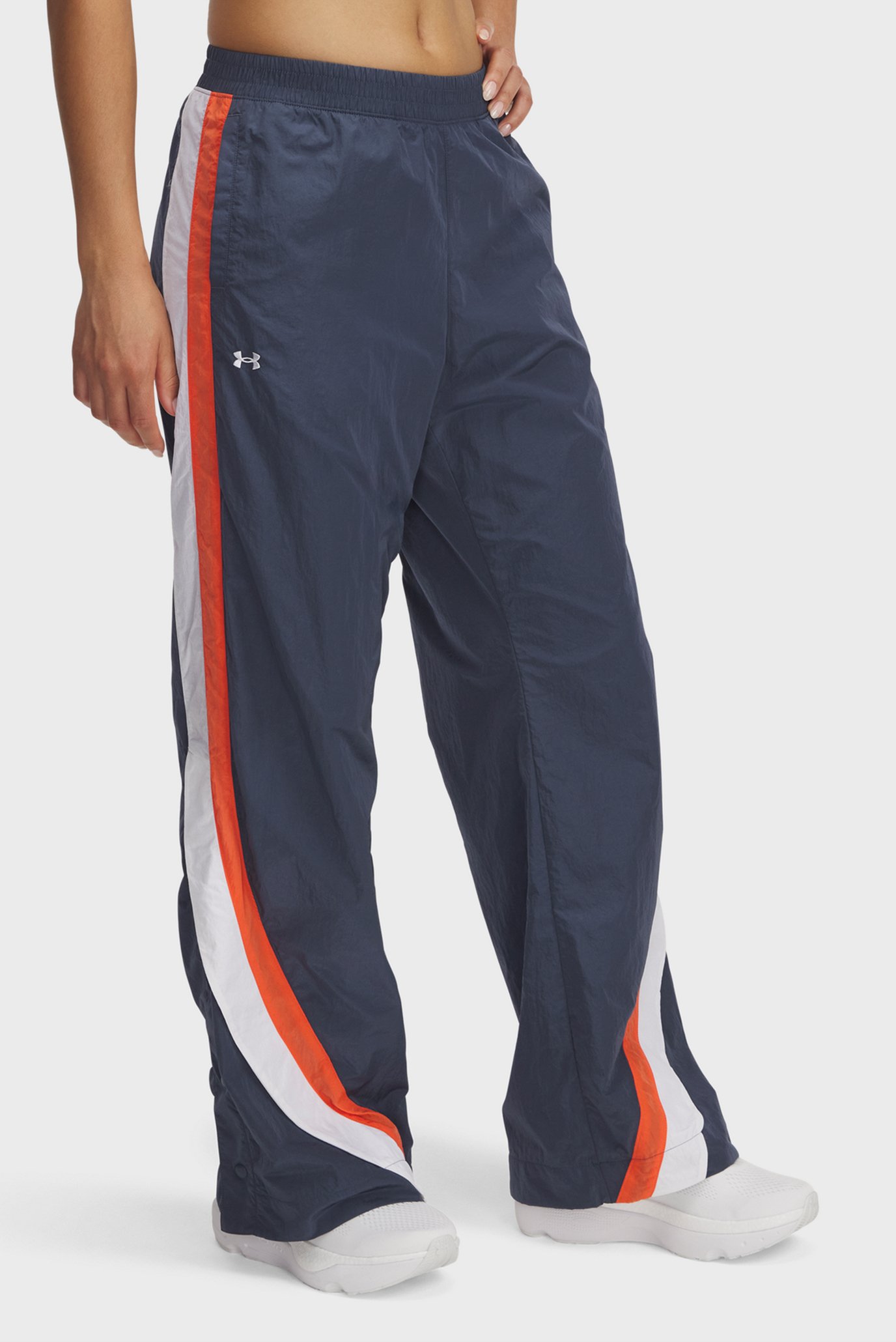 Жіночі сірі спортивні штани Icon Crinkle Tear-Away Pant 1