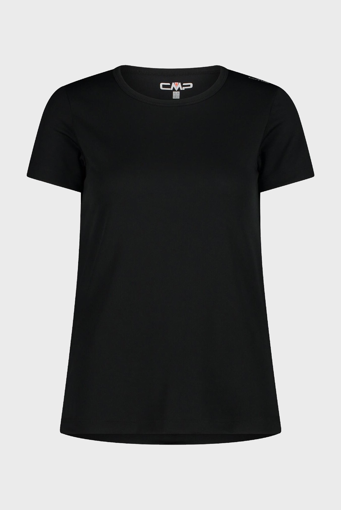 Женская черная футболка 1