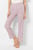 Женские розовые брюки с узором CEBANE