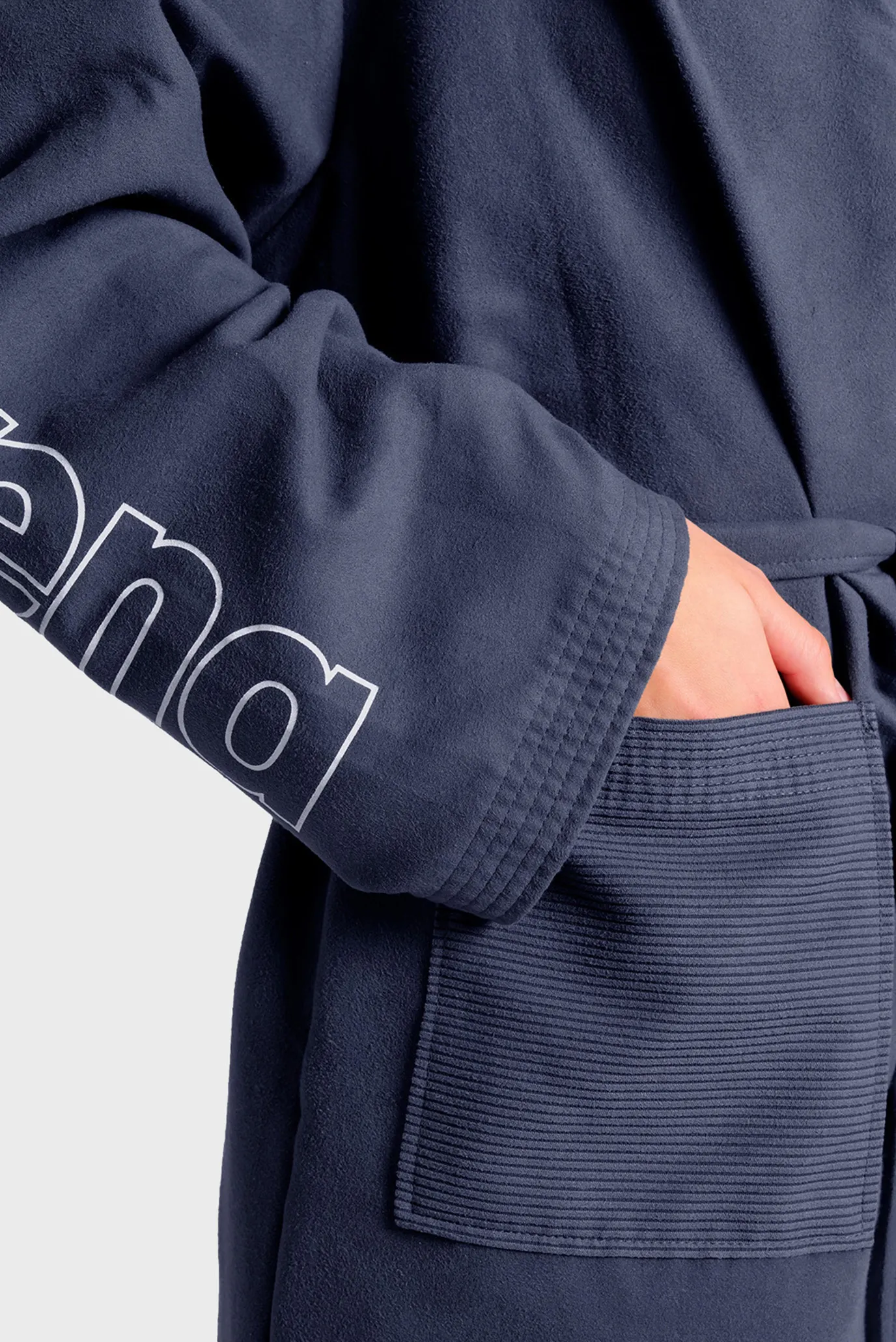 Темно-синий халат ZEAL ROBE (унисекс) 6