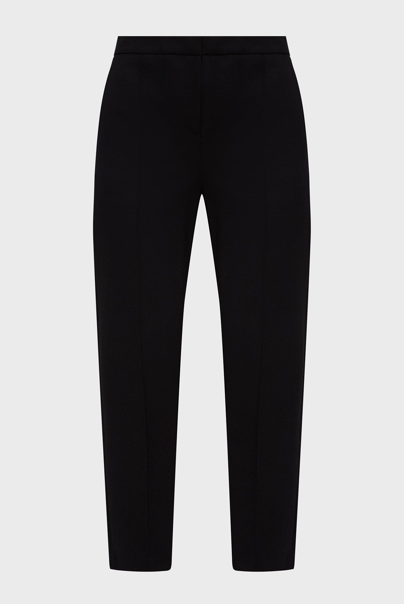 Женские черные брюки ELEVATED SLIM STRAIGHT KNIT PANT 1