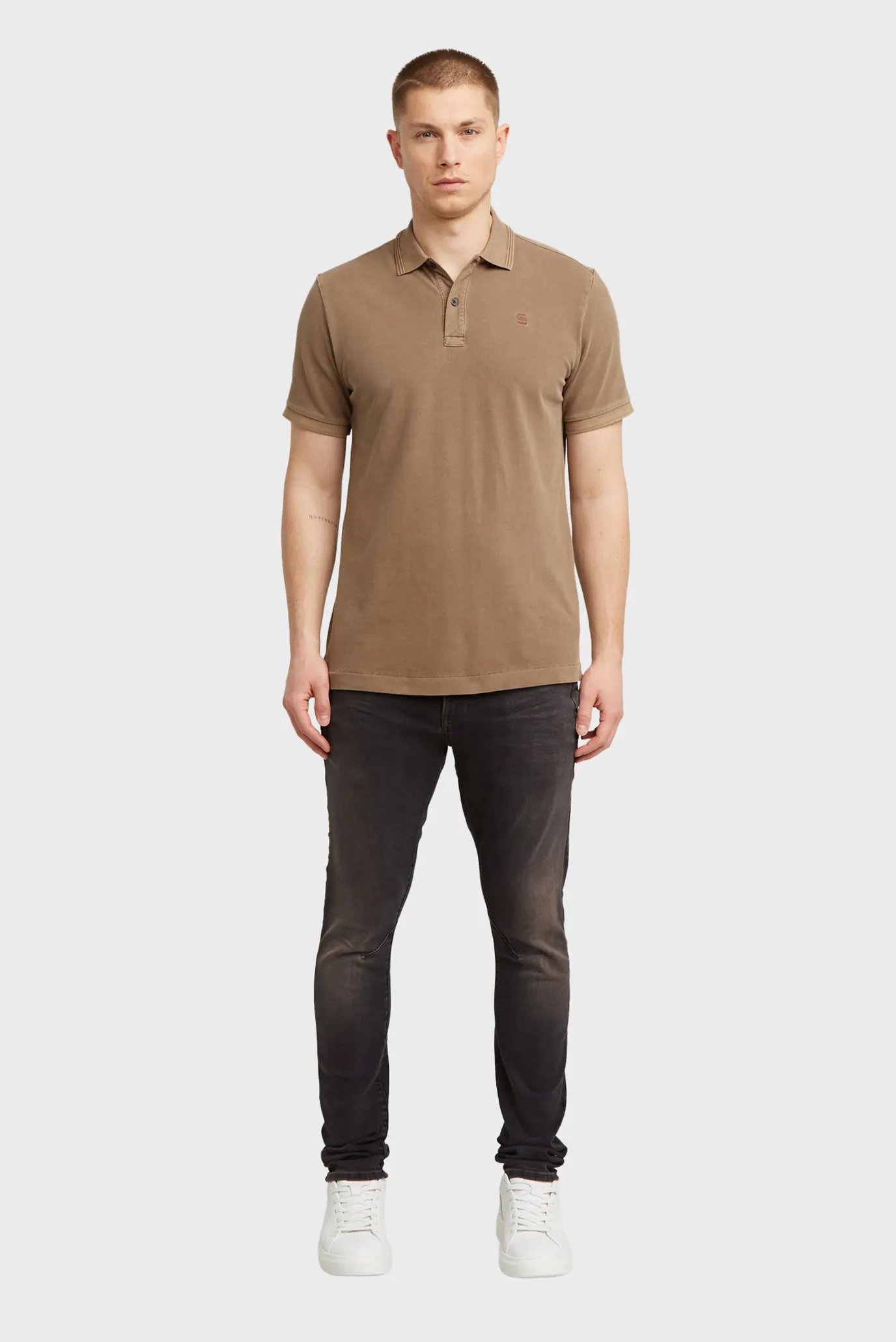 Мужские коричневые джинсы D-Staq 3D Slim 2