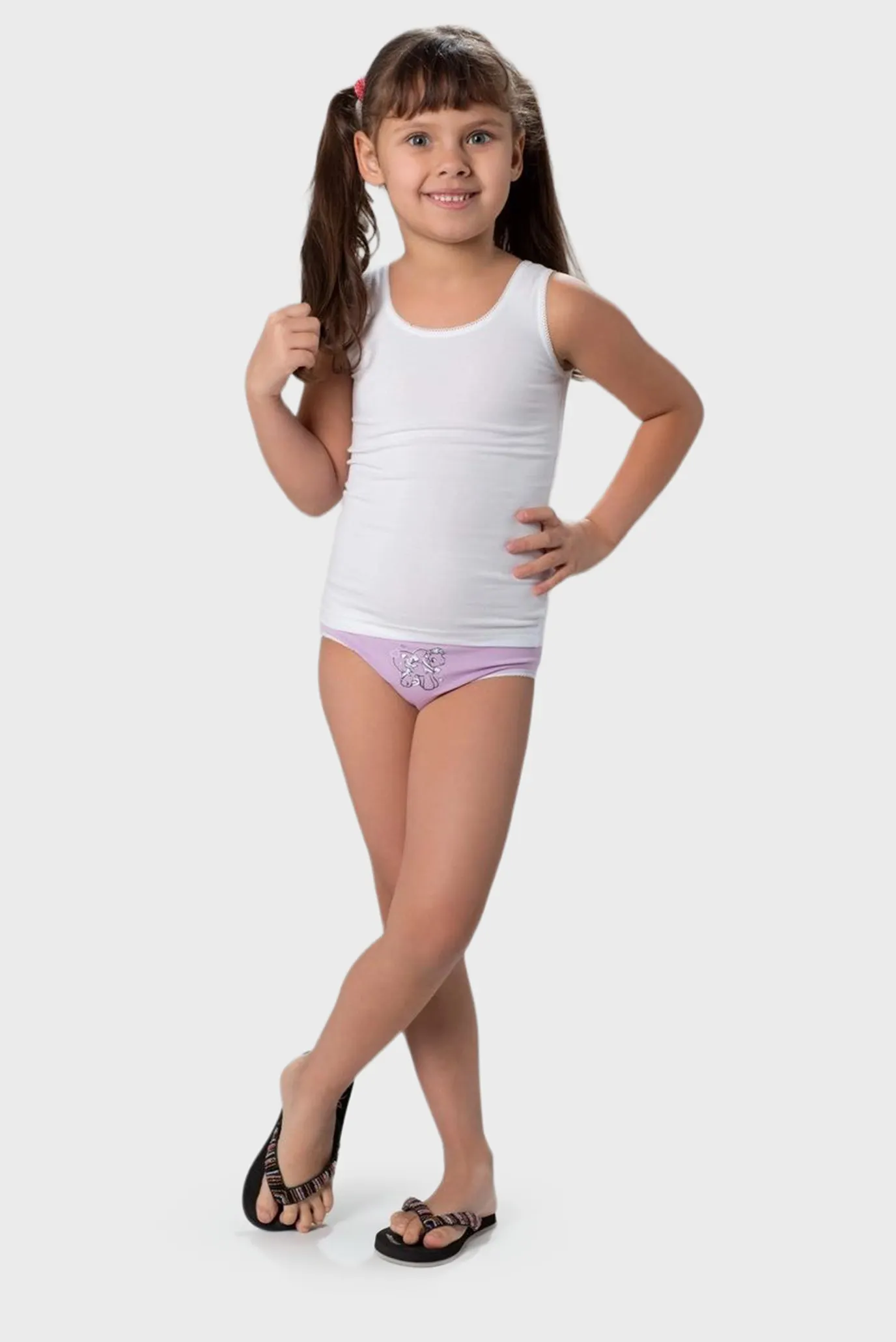 Дитяча біла майка 1