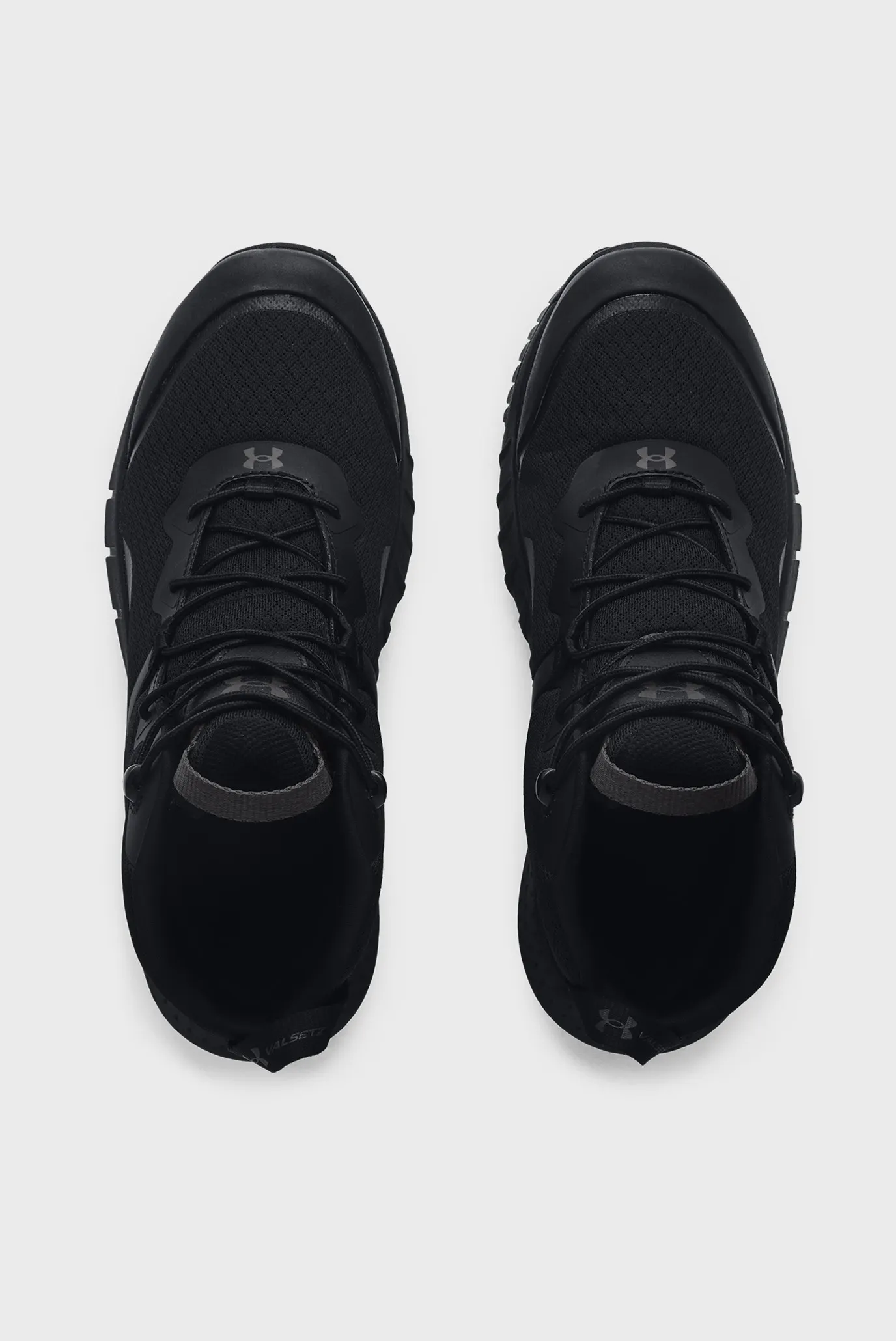 Чоловічі чорні черевики UA Micro G Valsetz Mid 4