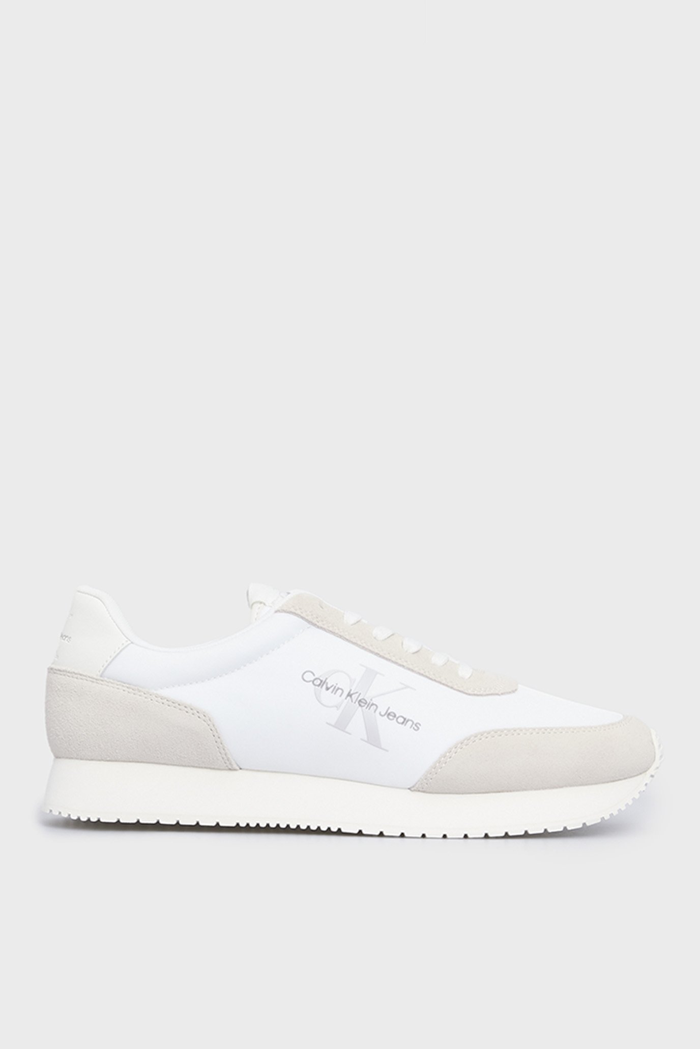 Мужские белые кроссовки RETRO RUNNER LOW LACEUP SU-NY ML 1