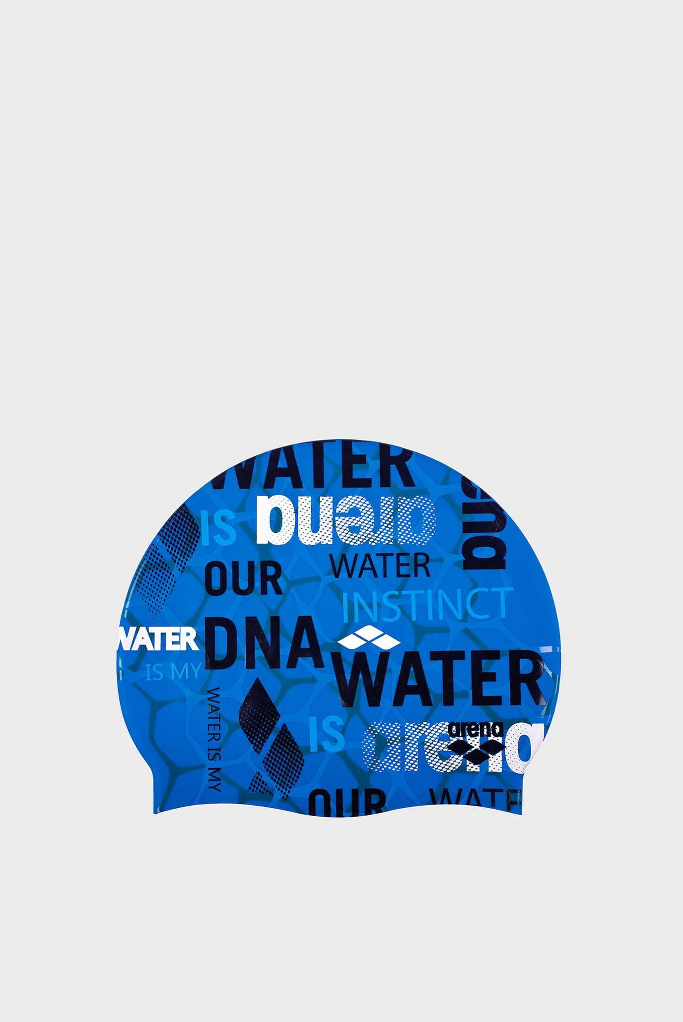 Синяя шапочка для плавания PRINT 2 1
