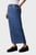 Женская синяя джинсовая юбка TROUSER POCKET MAXI