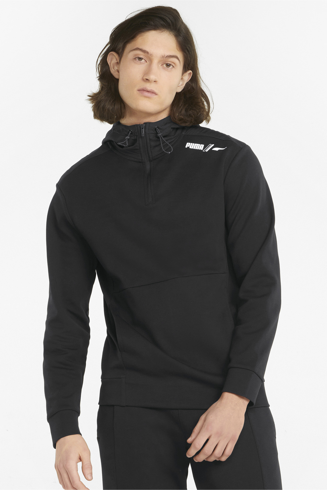 Puma half zip jacket best sale