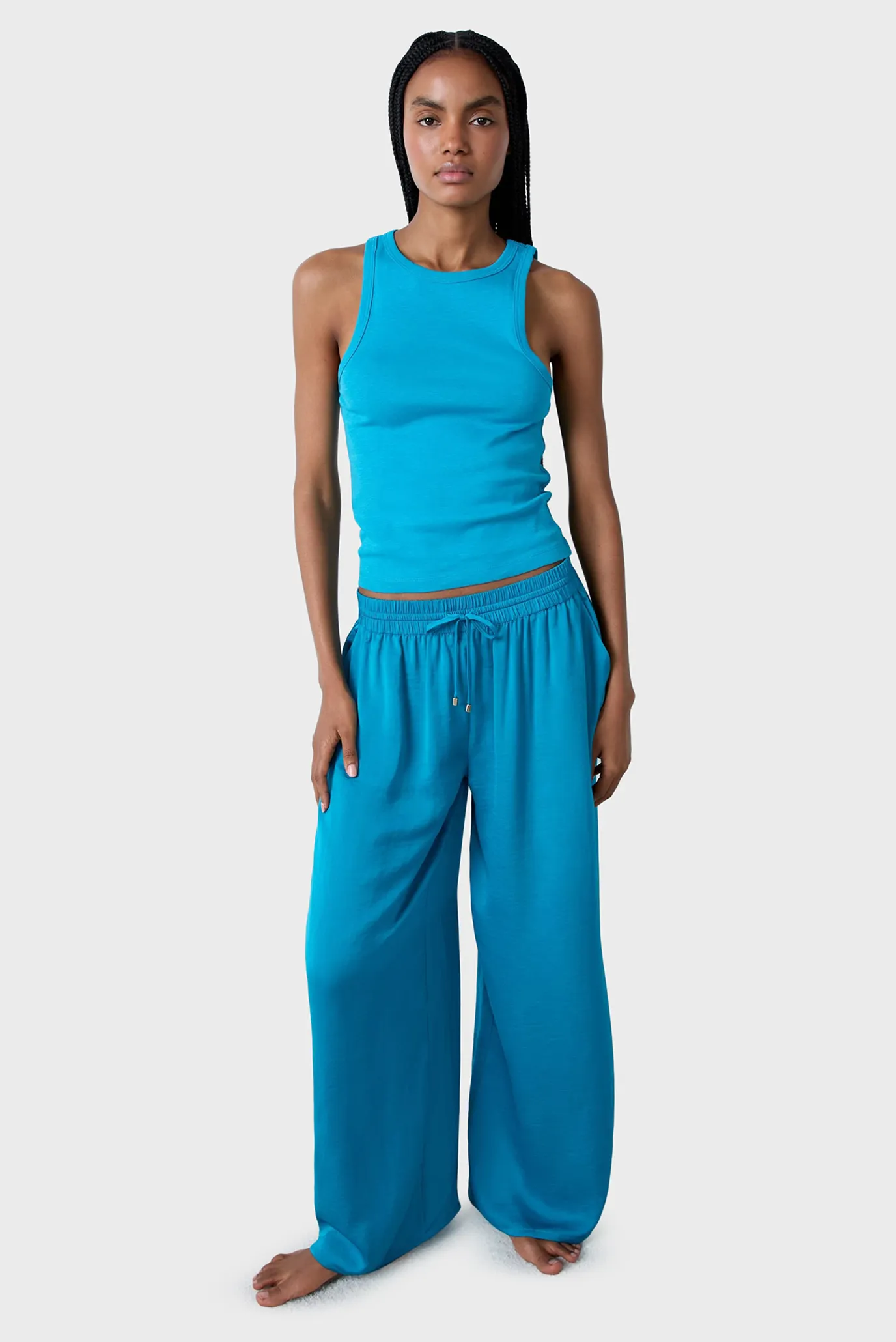 Женские голубые брюки CHEETA 4