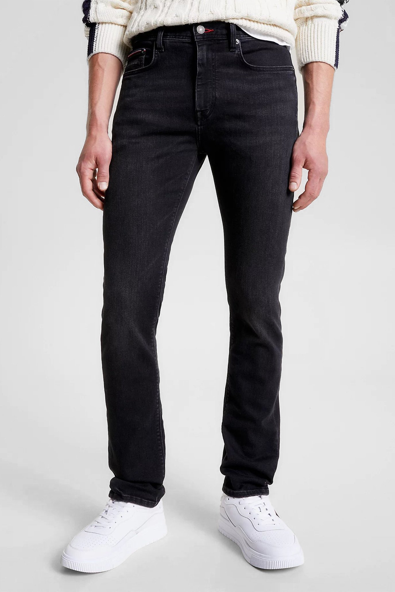 Мужские черные джинсы SLIM BLEECKER PSTR BLAIR 1